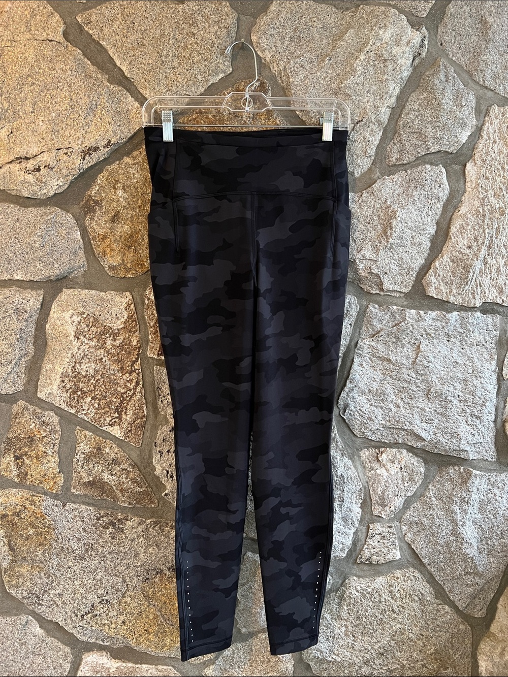 lululemon athletica Black Camo High-Waist Leggings